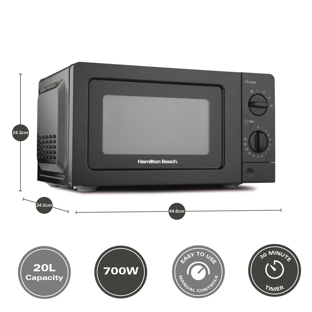 Hamilton Beach Standard 20L Microwaves - Hamilton Beach UK