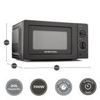 Hamilton Beach Standard 20L Microwaves - Hamilton Beach UK