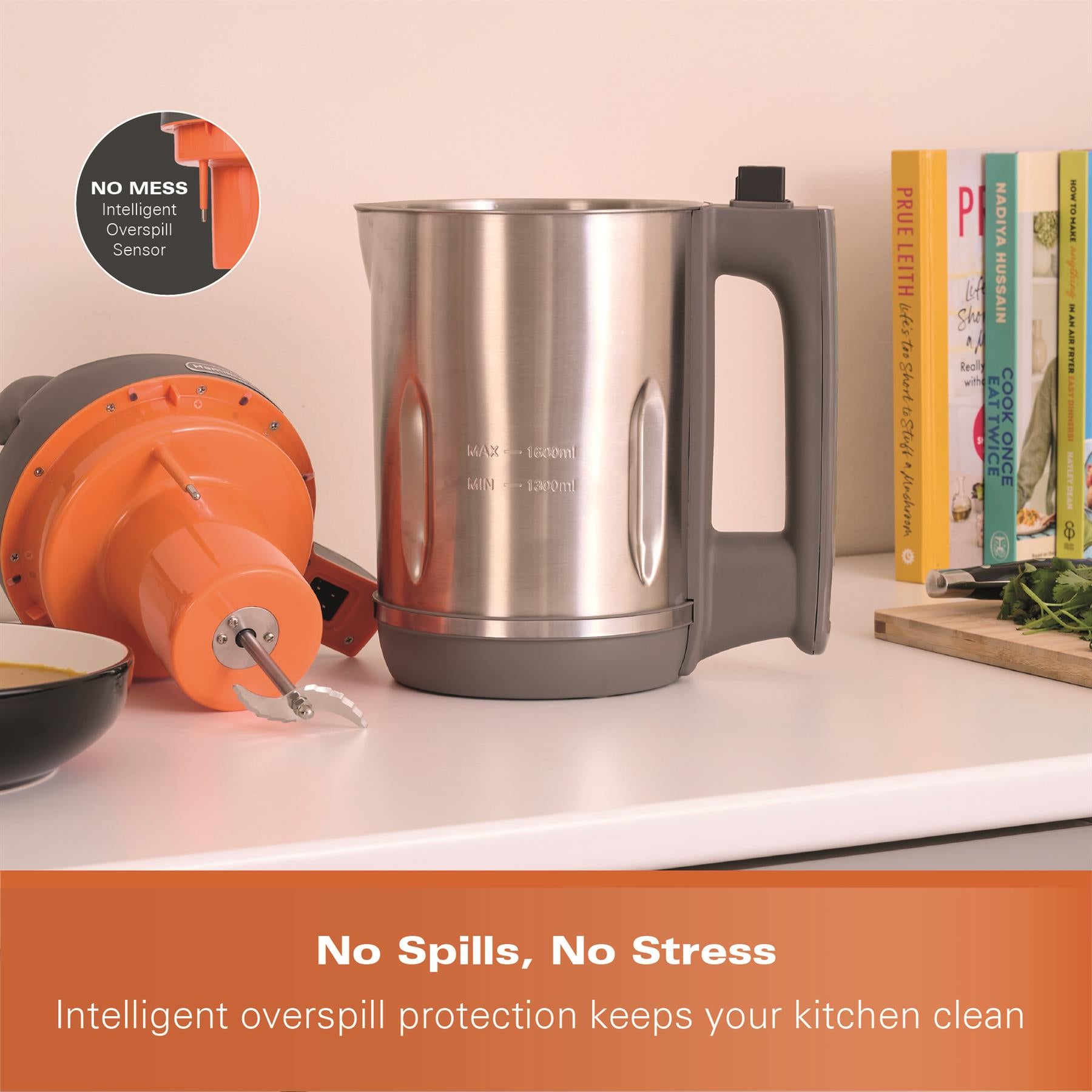 Hamilton Beach Intelligent Pro Soup Maker Plus Grey