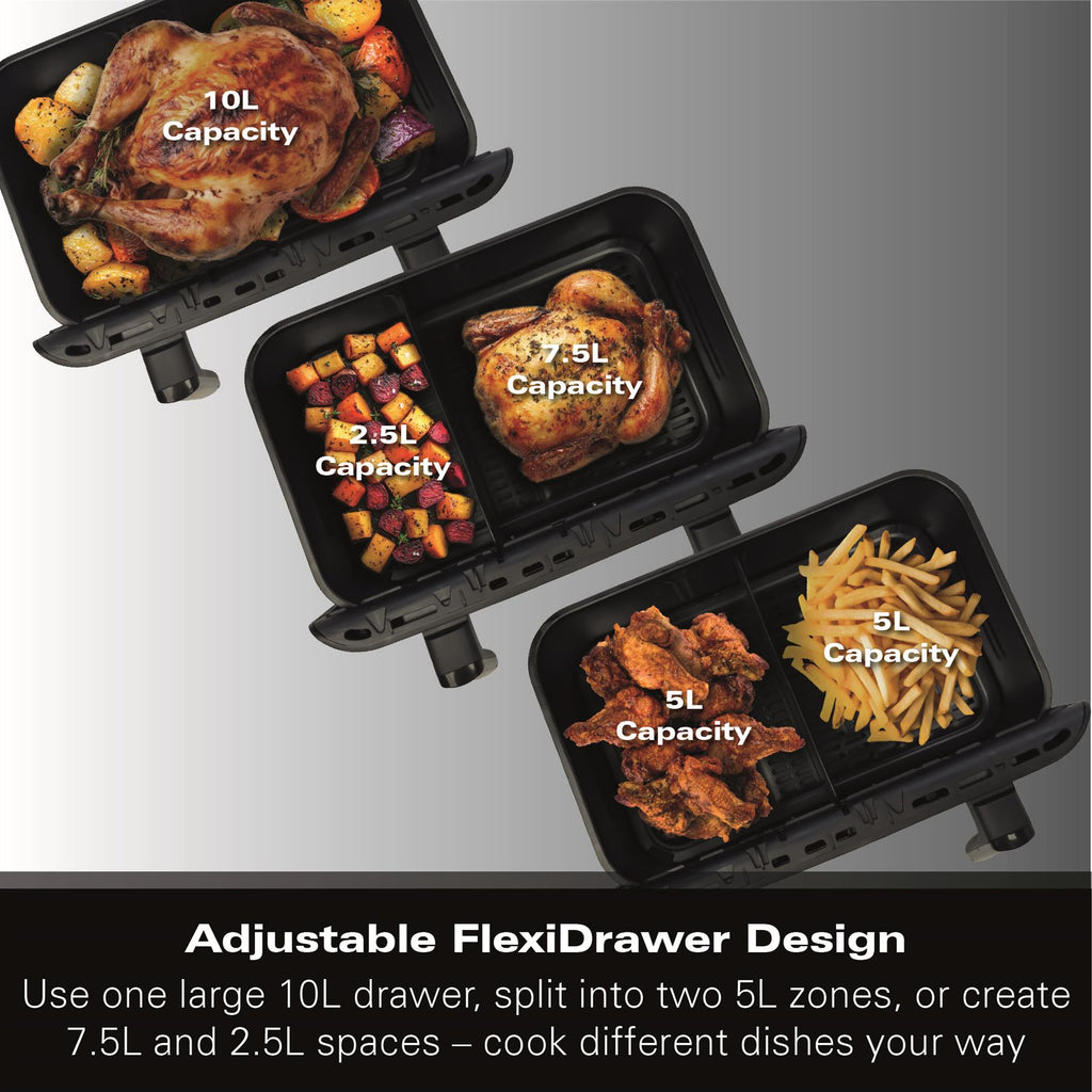 Hamilton Beach FlexiZone 10L Dual Air Fryer