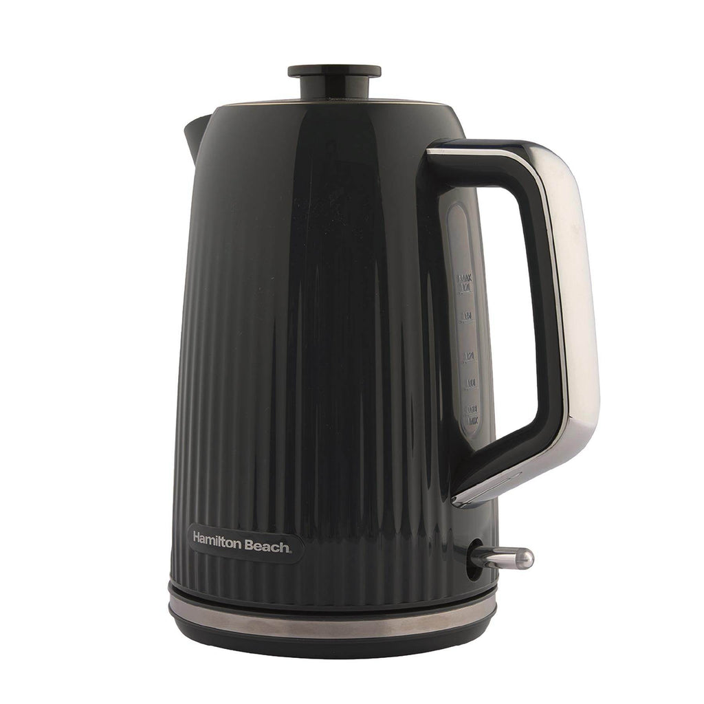 Hamilton Beach Miami Kettle & Toaster Set Charcoal Grey - Hamilton Beach UK