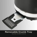 Hamilton Beach Ella Kettle & Toaster Set - Matte Charcoal - Hamilton Beach UK