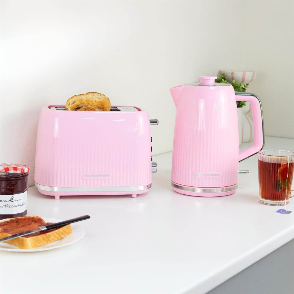 Hamilton Beach Miami Kettle & Toaster Set - Flamingo Pink - Hamilton Beach UK