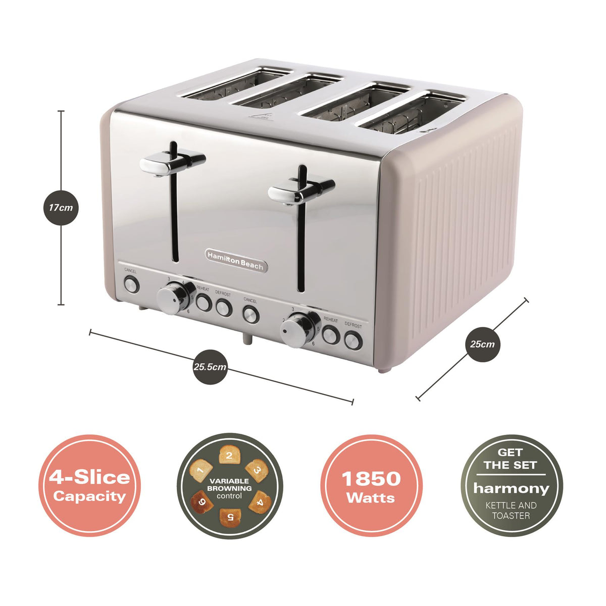 Hamilton Beach Harmony 4 Slice Toaster