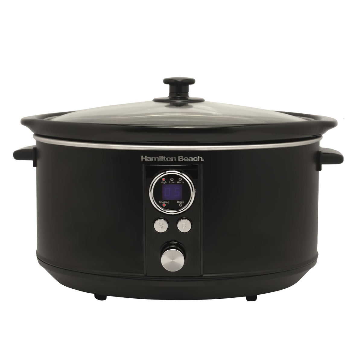 Hamilton Beach 6.5L Digital Slow Cooker - Black