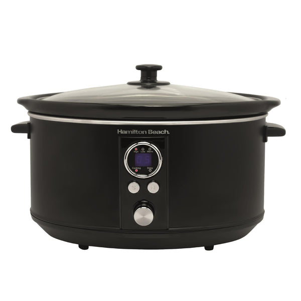 Hamilton Beach 6.5L Digital Slow Cooker - Black