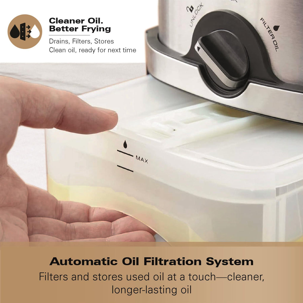 Hamilton Beach Professional PureFry 3L Deep Fat Fryer