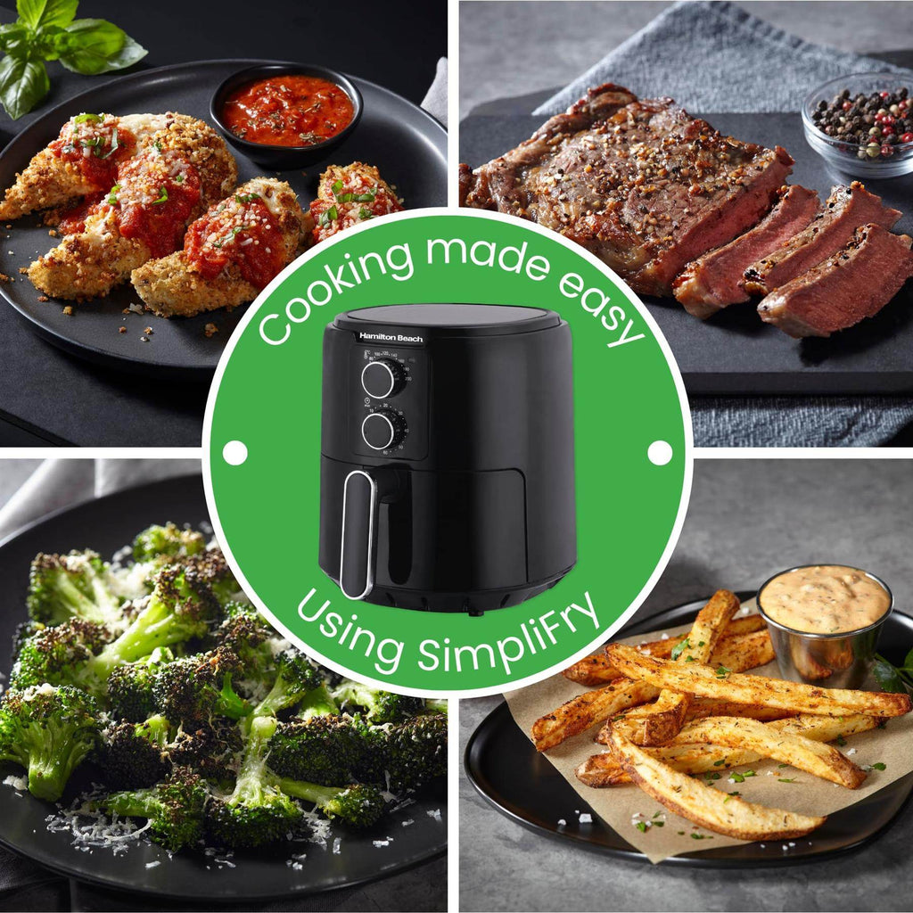 Hamilton Beach SimpliFry 4.2L Manual Air Fryer - Hamilton Beach UK