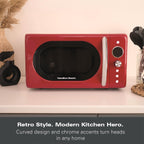 Hamilton Beach 20L Retro Red Microwave