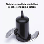 Hamilton Beach 700ml Stack & Press Glass Bowl Chopper - Hamilton Beach UK