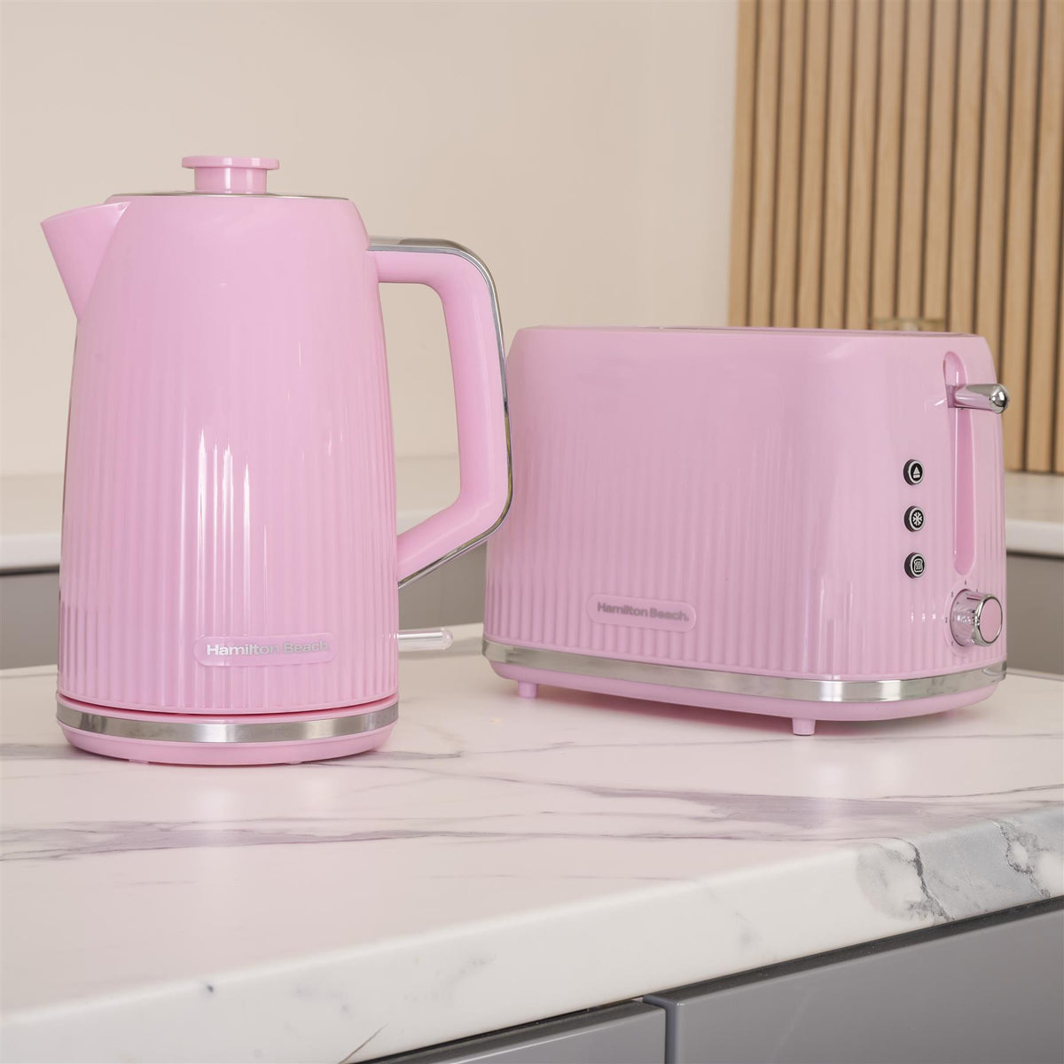 Hamilton Beach Miami 2 Slice Toaster Flamingo Pink