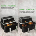 Hamilton Beach VisionCook 9L Dual Air Fryer - Hamilton Beach UK