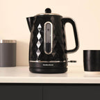 Hamilton Beach Diamond 1.7L Kettle Black - Hamilton Beach UK