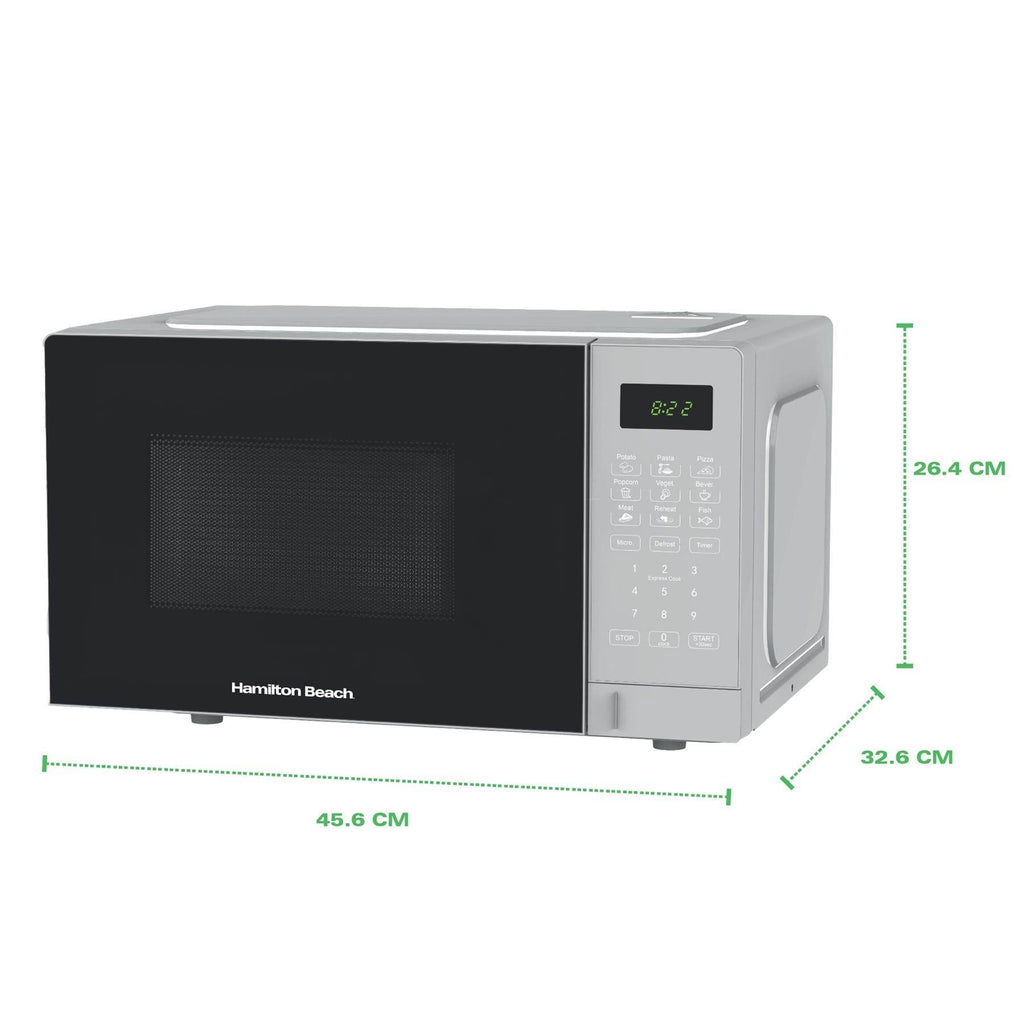 Essential 20L Digital Microwave - Silver