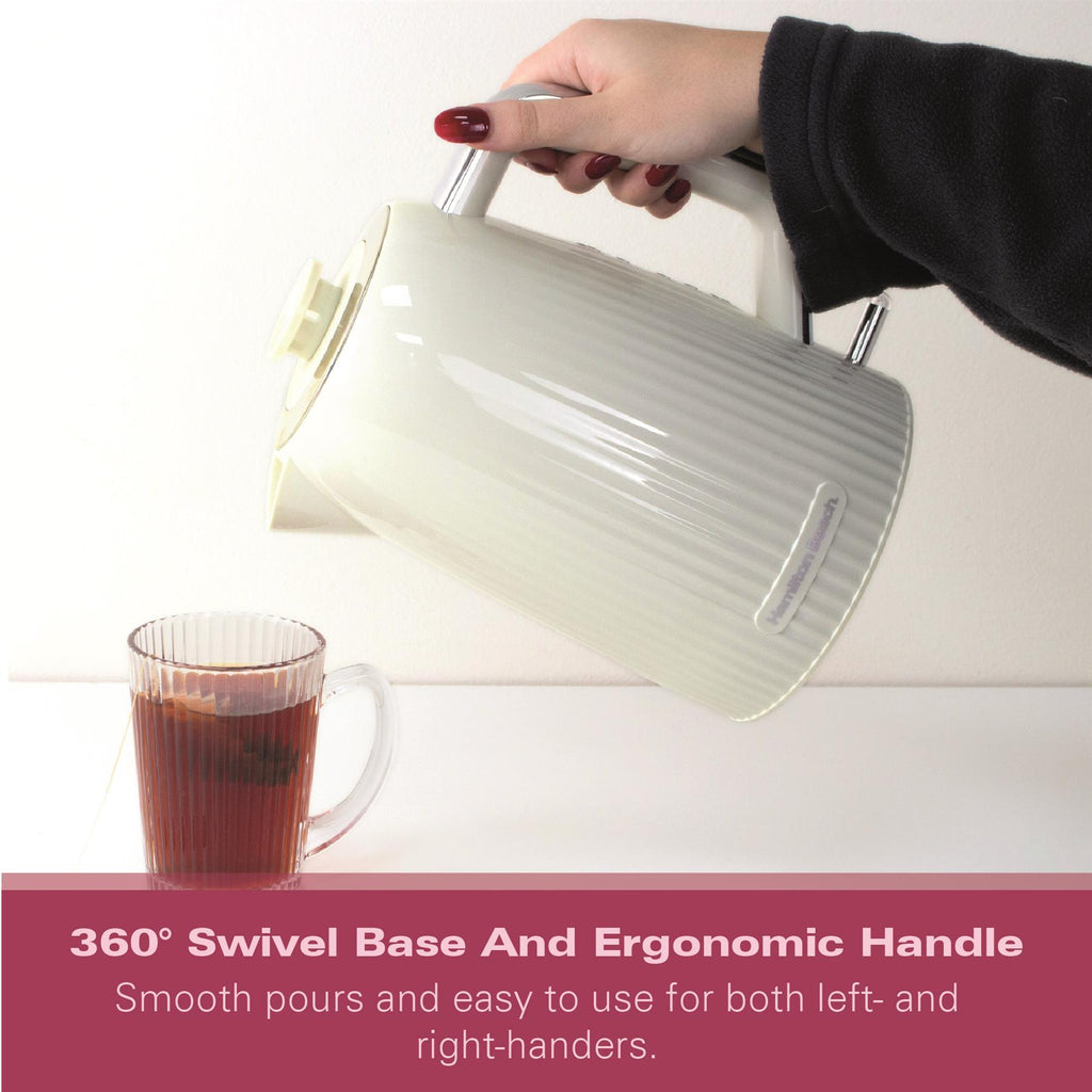 Hamilton Beach Miami 1.7L Kettle Sand