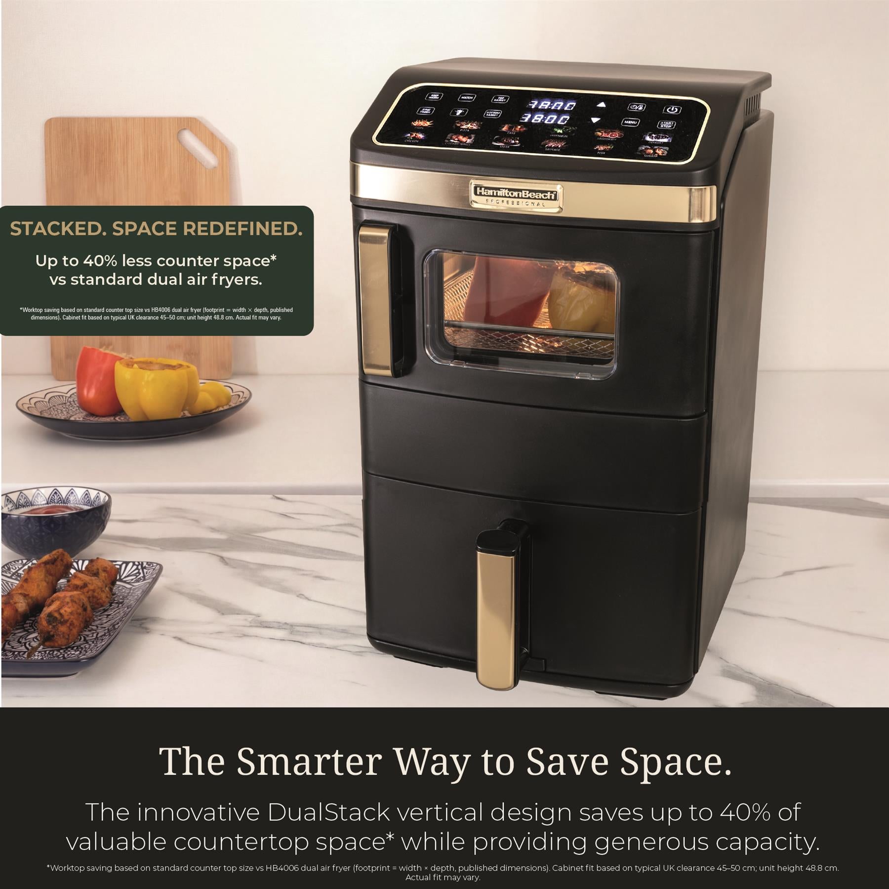 Hamilton Beach Professional DualStack 14.5L Air Fryer Oven