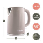 Hamilton Beach Harmony 1.7L Kettle - Cappuccino - Hamilton Beach UK