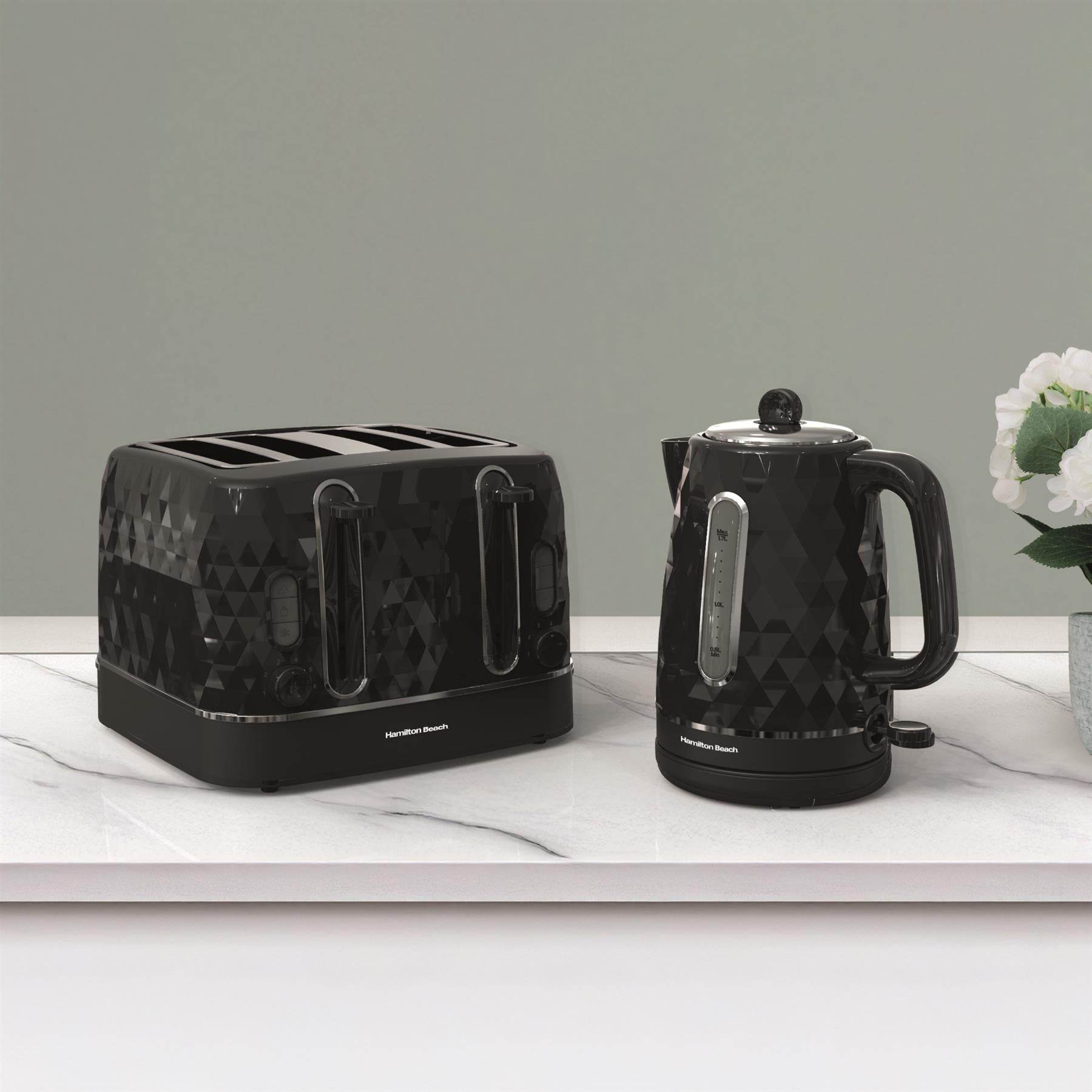 Hamilton Beach Diamond Textured 4 Slice Toasters - Hamilton Beach UK
