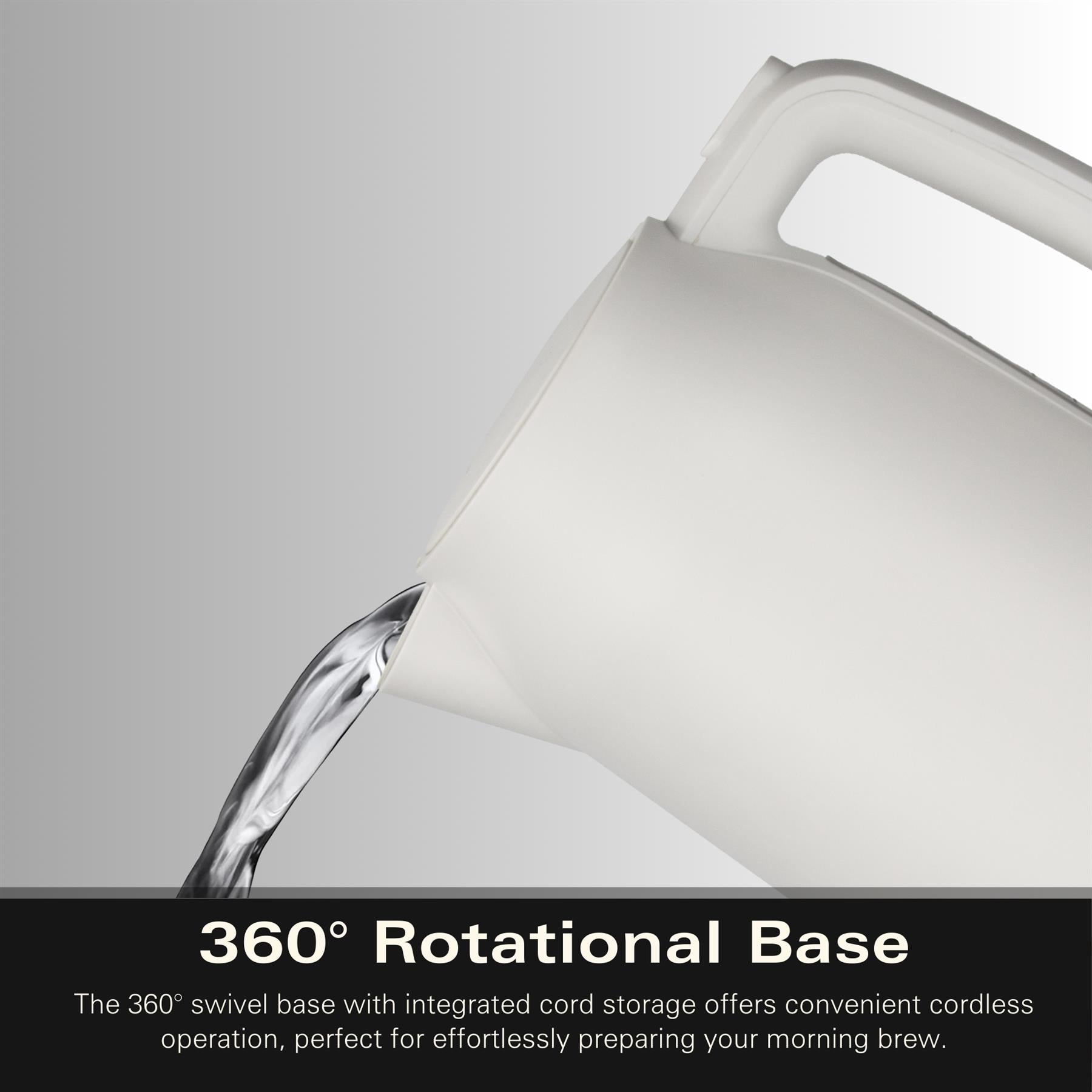 Ella 1.7L Kettle - Matte White