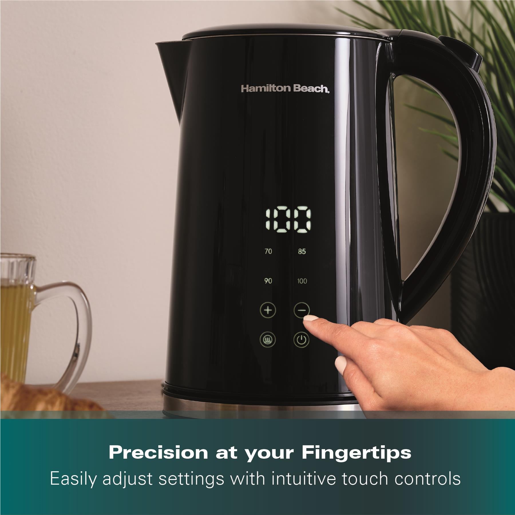 Hamilton Beach FlexiControl 1.7L Digital Control Variable Temperature Kettle