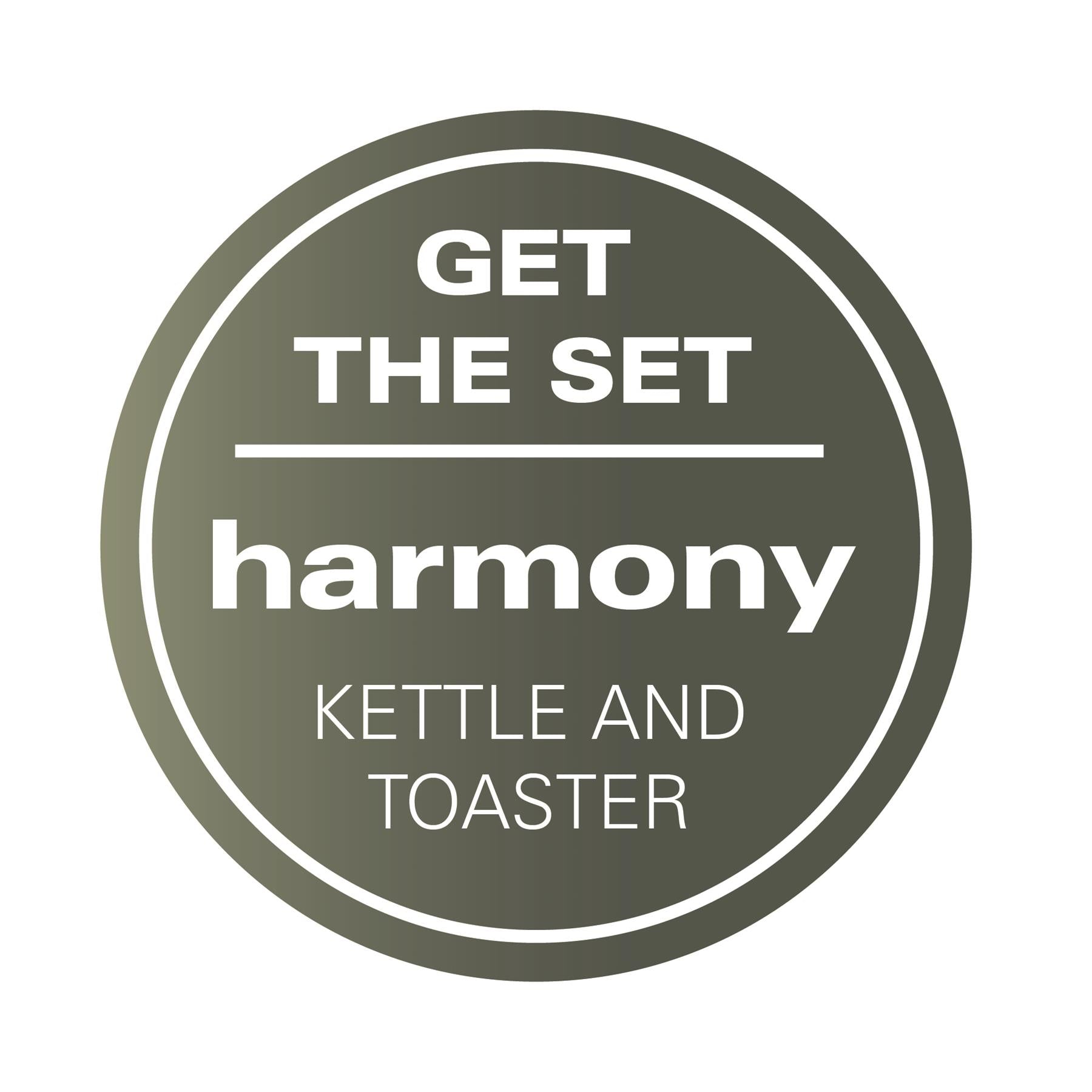 Harmony Kettle & Toaster Set - Espresso