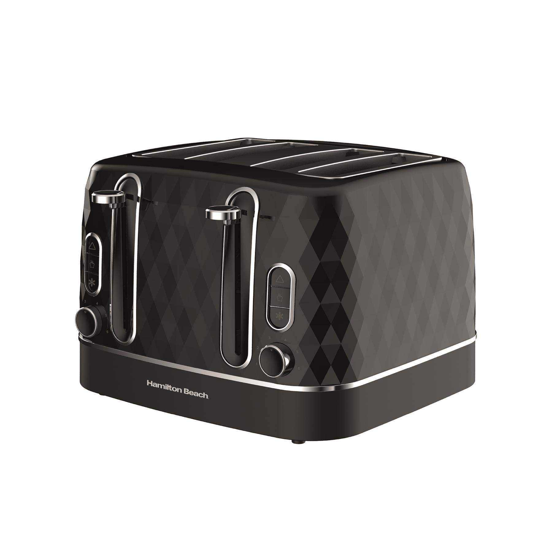Hamilton Beach Diamond Textured 4 Slice Toasters - Hamilton Beach UK