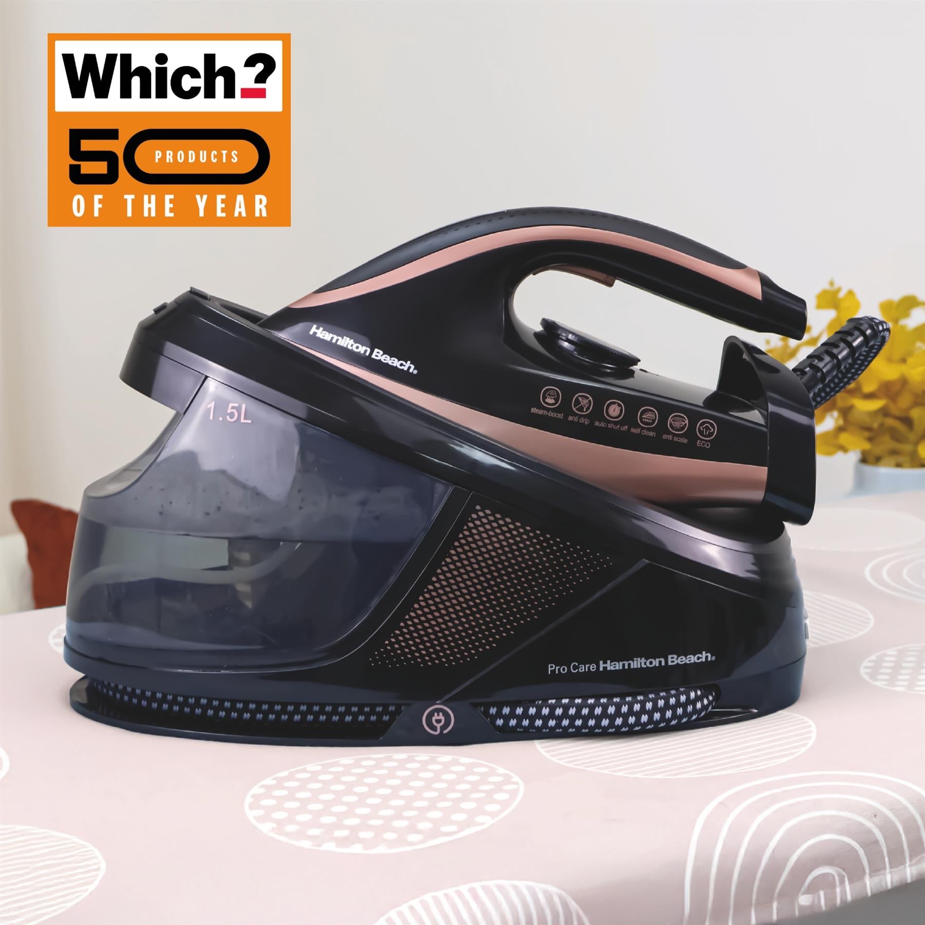 Hamilton Beach Pro Care Steam Generator Iron