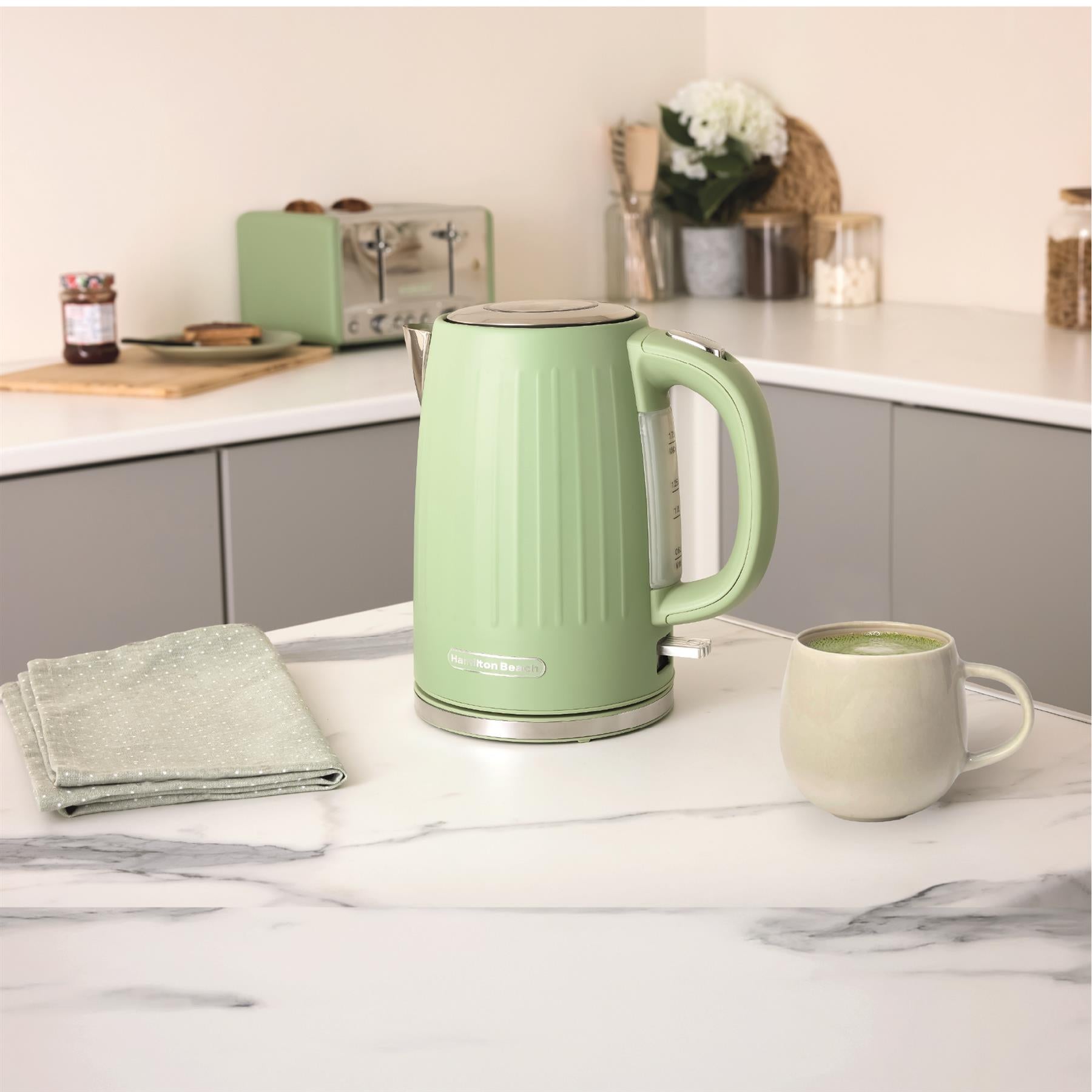 Harmony Kettle & Toaster Set - Matcha