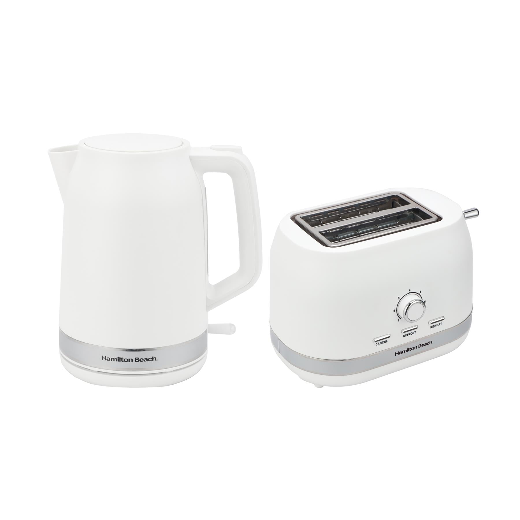 Ella Kettle & Toaster Set - Matte White