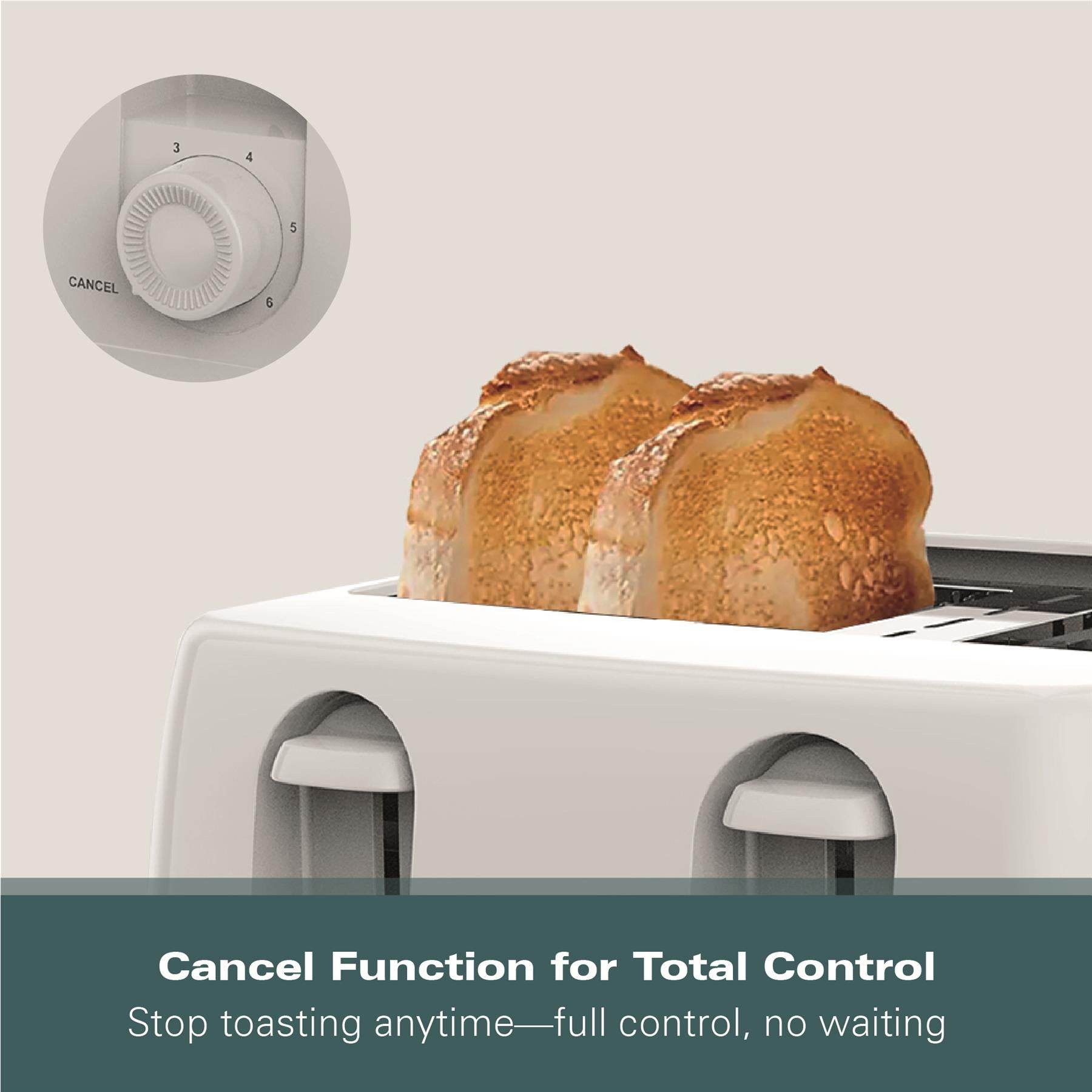 Hamilton Beach Essential Plastic 4 Slice Toasters - Hamilton Beach UK