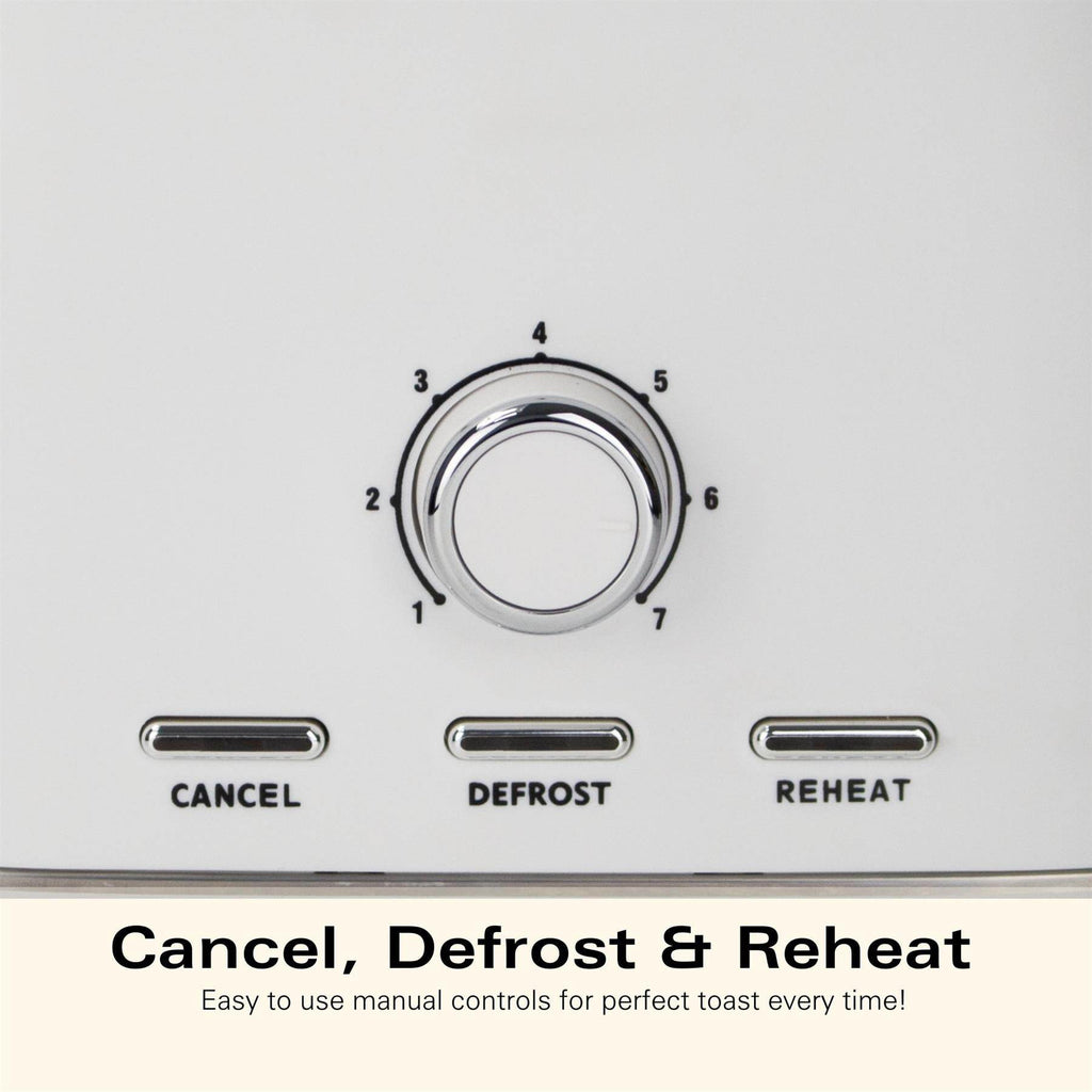 Hamilton Beach Ella 2 Slice Toaster - Matte White - Hamilton Beach UK