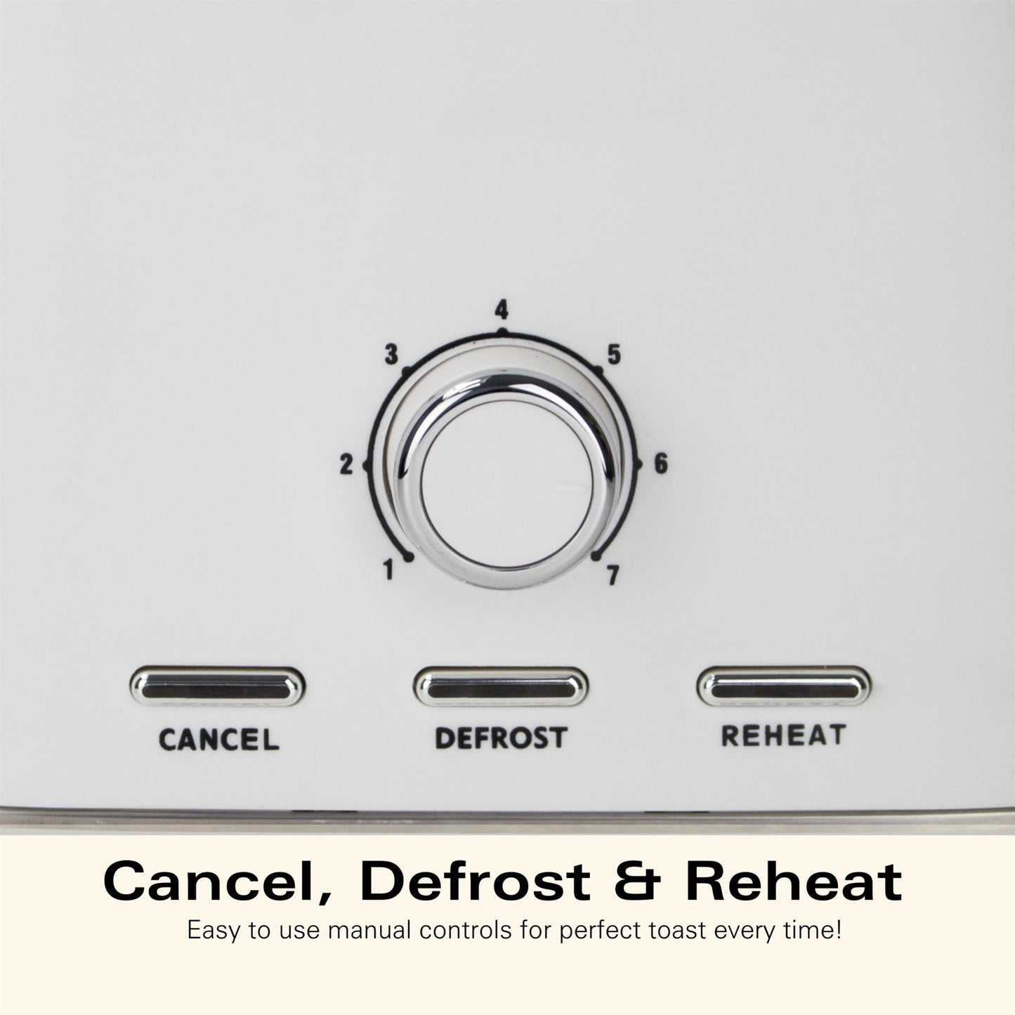 Hamilton Beach Ella 2 Slice Matte White Toaster