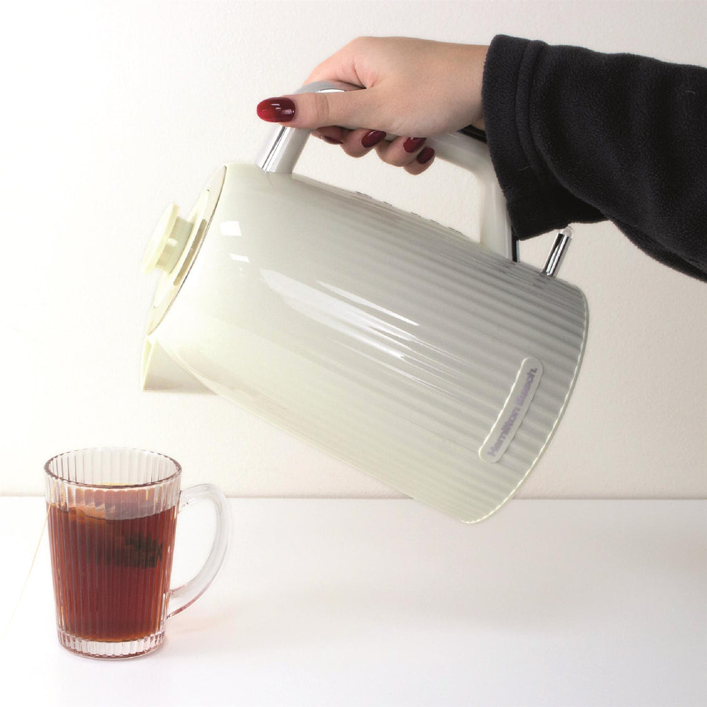 Hamilton Beach Miami Kettle, Toaster & Microwave Set - Sand