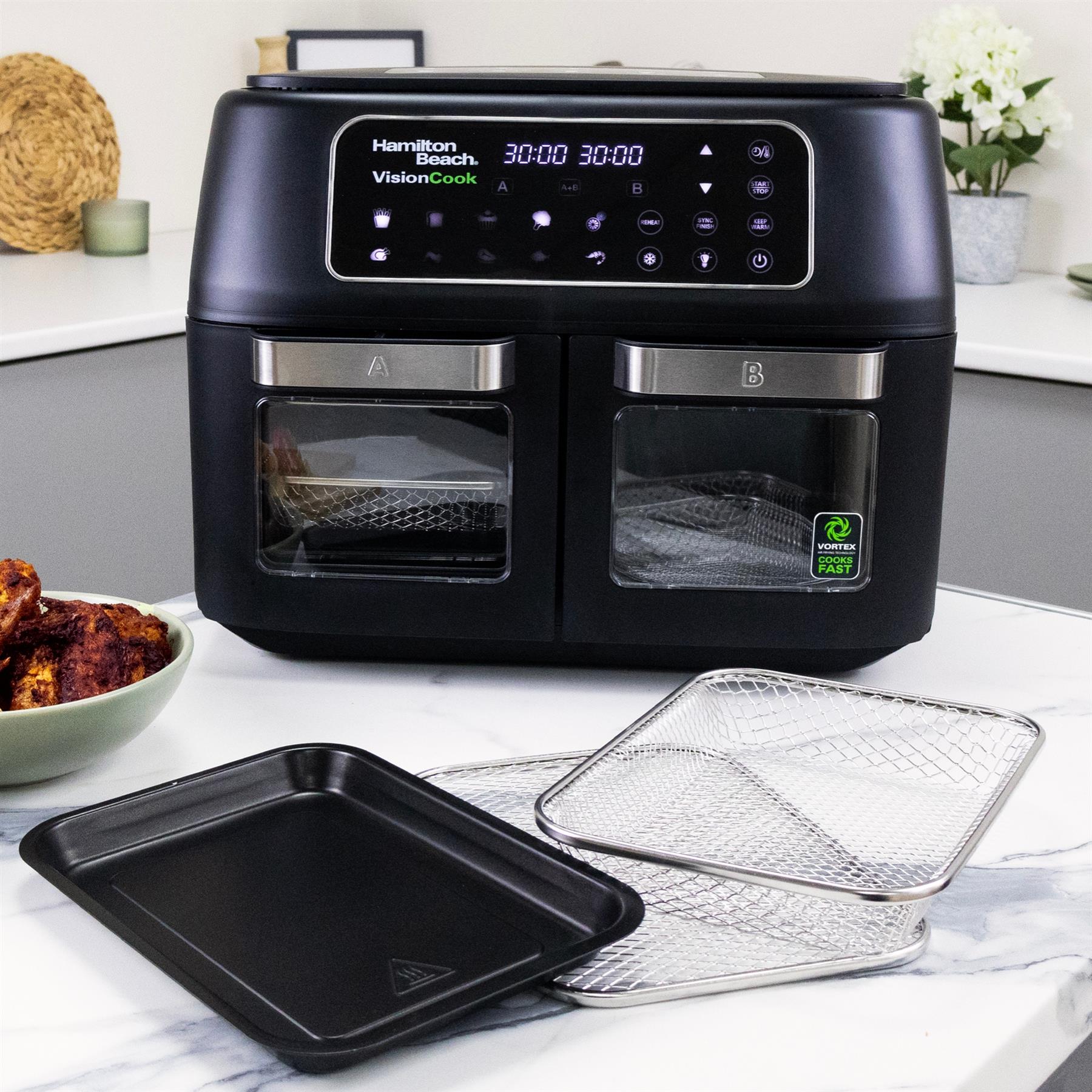 Hamilton Beach VisionCook 11L Dual Air Fryer Oven