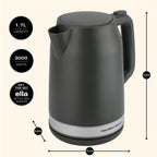 Hamilton Beach Ella 1.7L Matte Kettles - Hamilton Beach UK