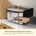 Hamilton Beach Harmony 4 Slice Toaster - Espresso - Hamilton Beach UK