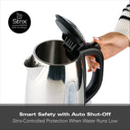 Hamilton Beach Rise Stainless Steel 1.7L Kettles - Hamilton Beach UK