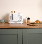 Hamilton Beach Diamond Kettle & Toaster Set White - Hamilton Beach UK