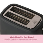 Hamilton Beach Miami 2 Slice Toaster Charcoal Grey - Hamilton Beach UK
