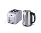 Hamilton Beach Rise Kettle & 2 Slice Toaster Set - Brushed - Hamilton Beach UK