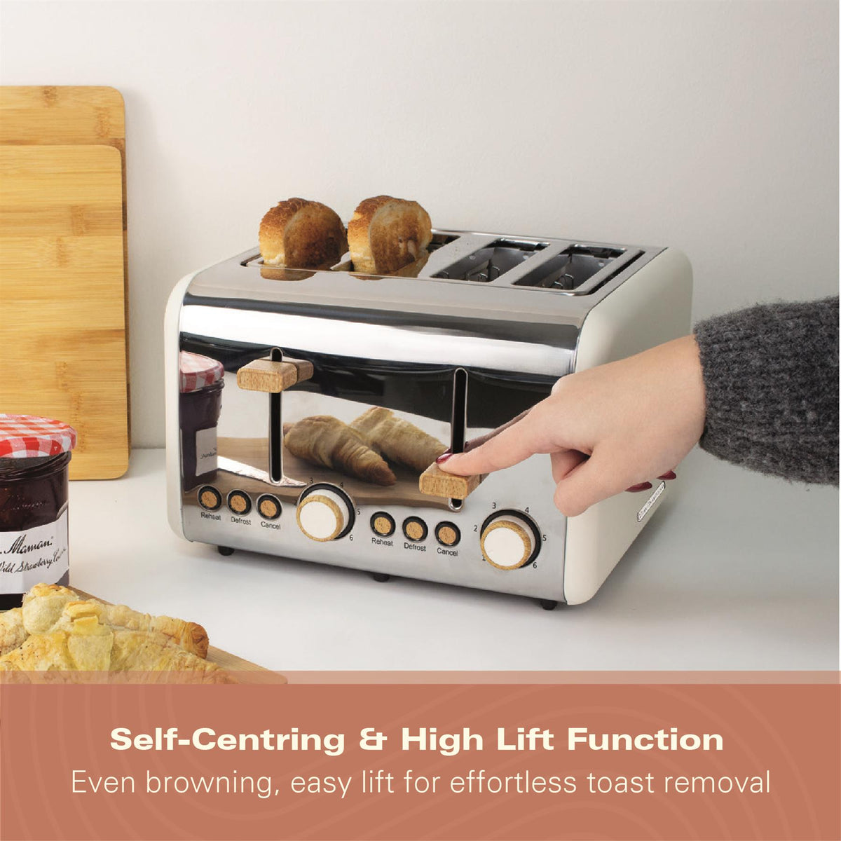 Hamilton Beach Scandi 4 Slice Toaster