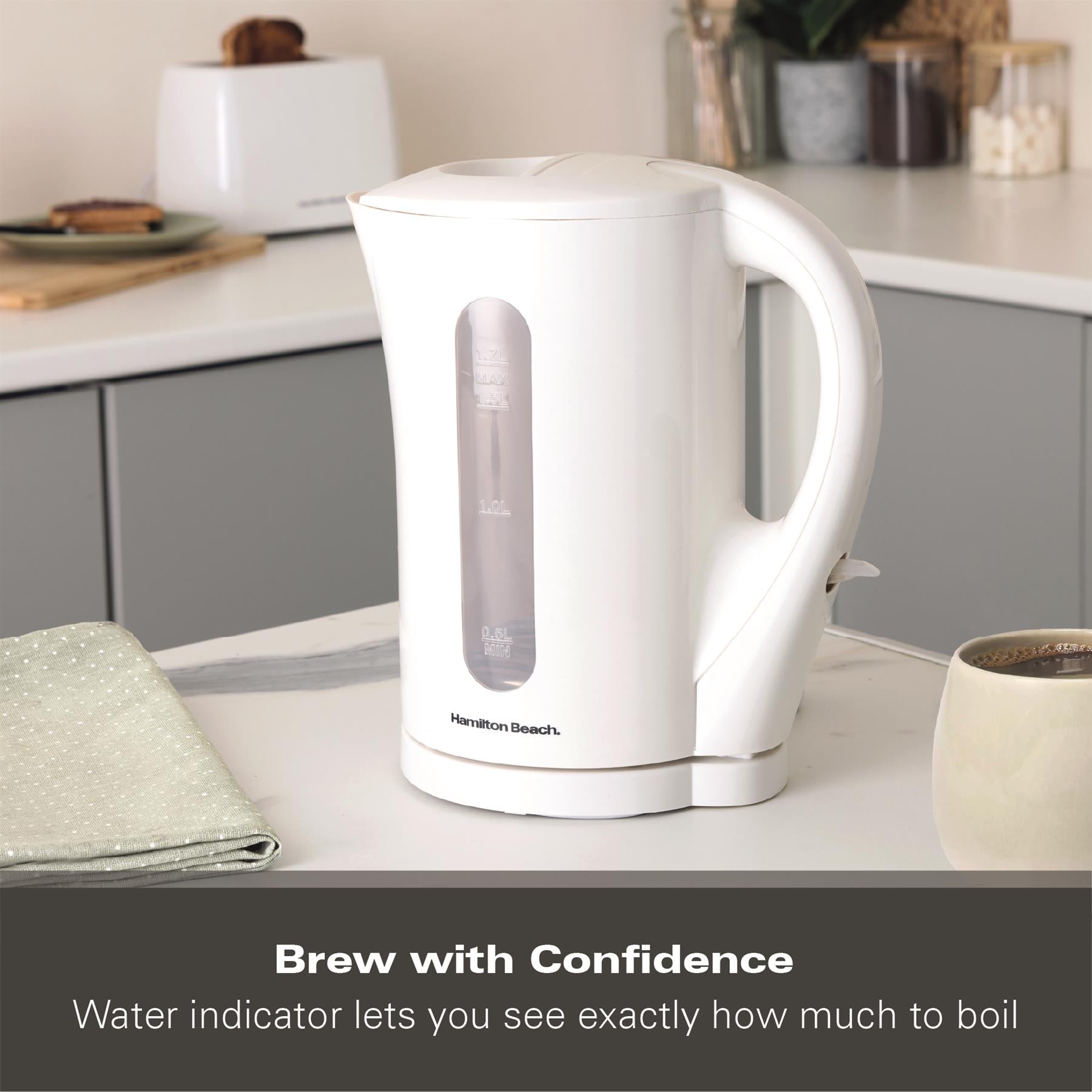 Essential 1.7L Plastic Kettles