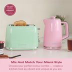 Hamilton Beach Miami 1.7L Kettle Flamingo Pink