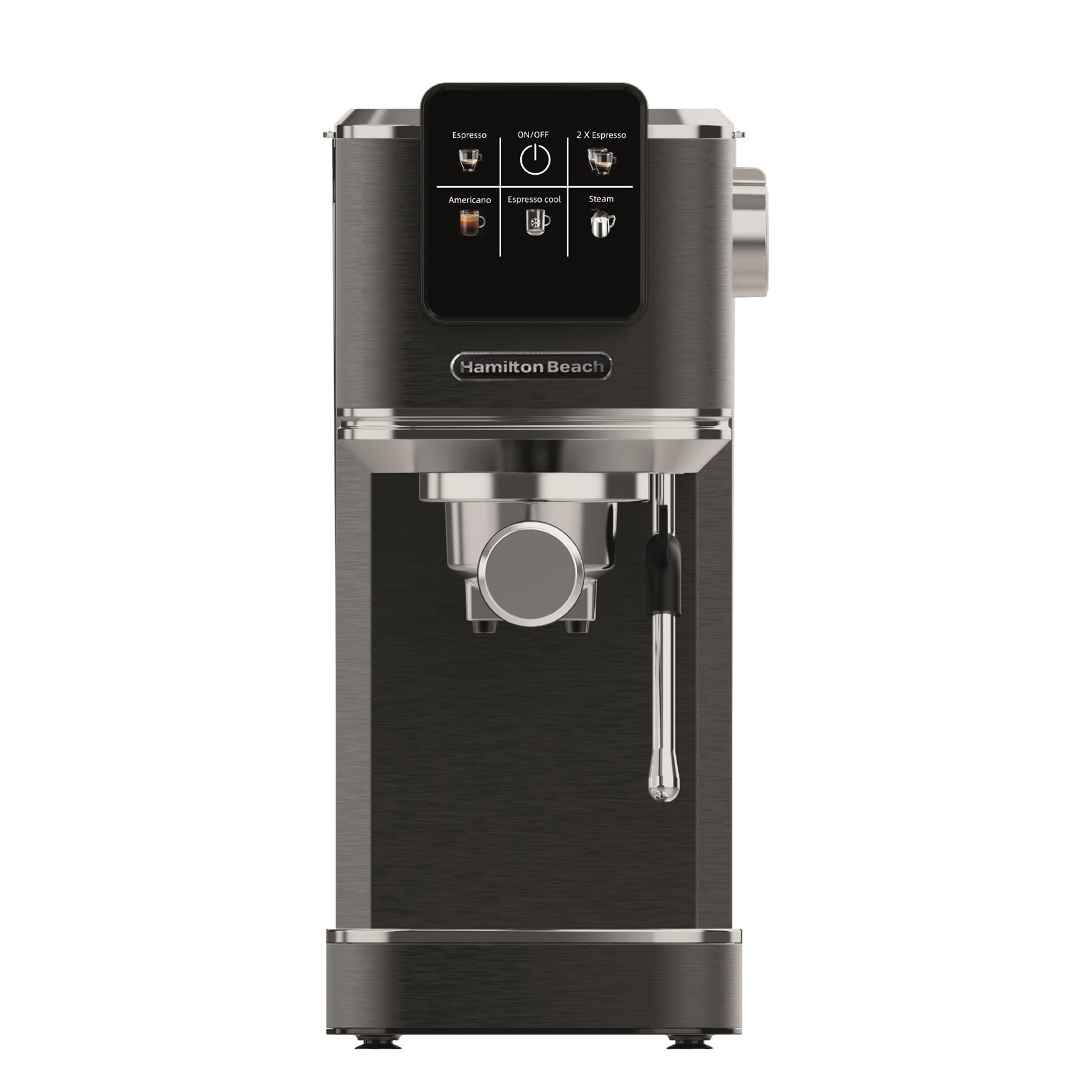 Hamilton Beach BaristaPro Touch 5-in-1 Espresso Machine Black
