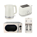 Hamilton Beach Ella Kettle, Toaster, Microwave & Coffee Machine Set - Latte - Hamilton Beach UK