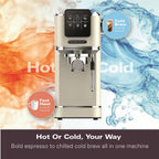 Hamilton Beach BaristaPro Touch 5-in-1 Espresso Machine Cream