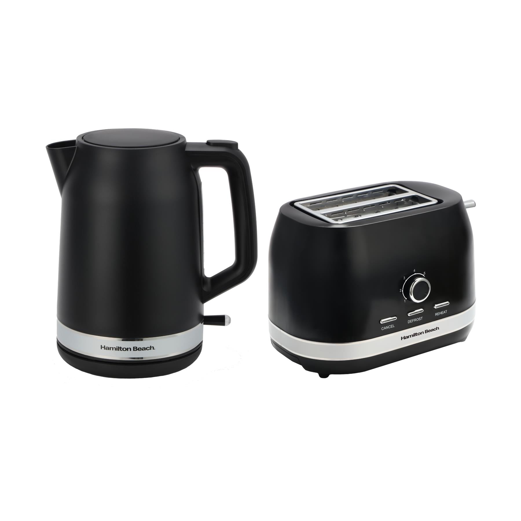 Ella Kettle & Toaster Set - Matte Black