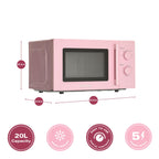 Hamilton Beach Miami Manual 800W Microwave