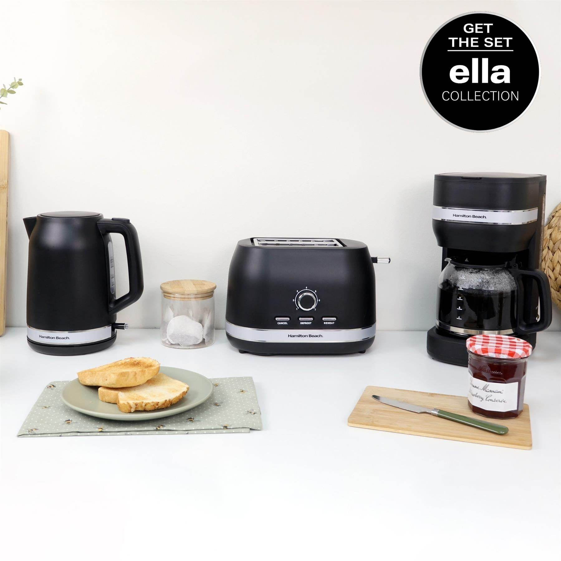 Hamilton Beach Ella 2 Slice Matte Toasters - Hamilton Beach UK