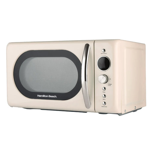 Hamilton Beach 20L Retro Cream Microwave - Hamilton Beach UK